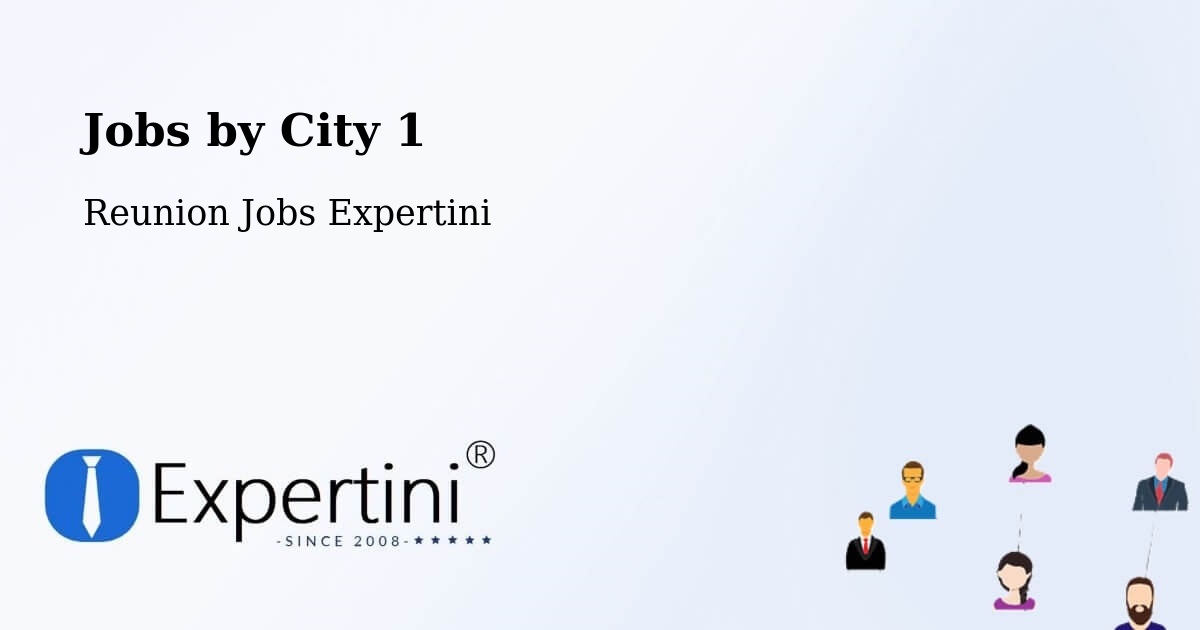 City Jobs in Reunion - Expertini